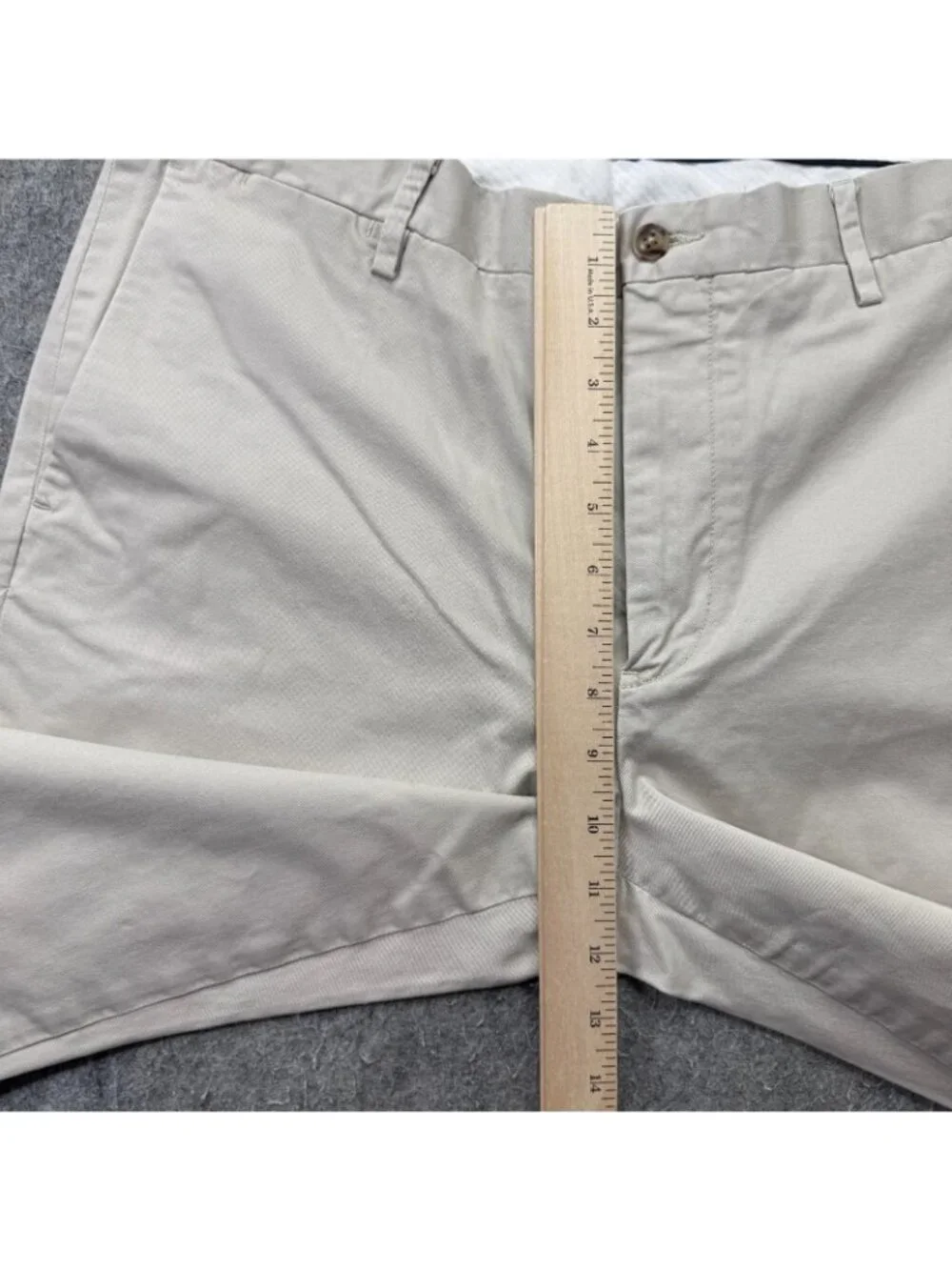 Polo Ralph Lauren Pants Men 36 x 32 Beige Stretch Straight Fit Chino b154